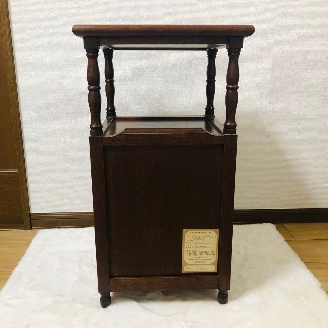 北海道高級民芸家具 古箪電話台　昭和レトロ