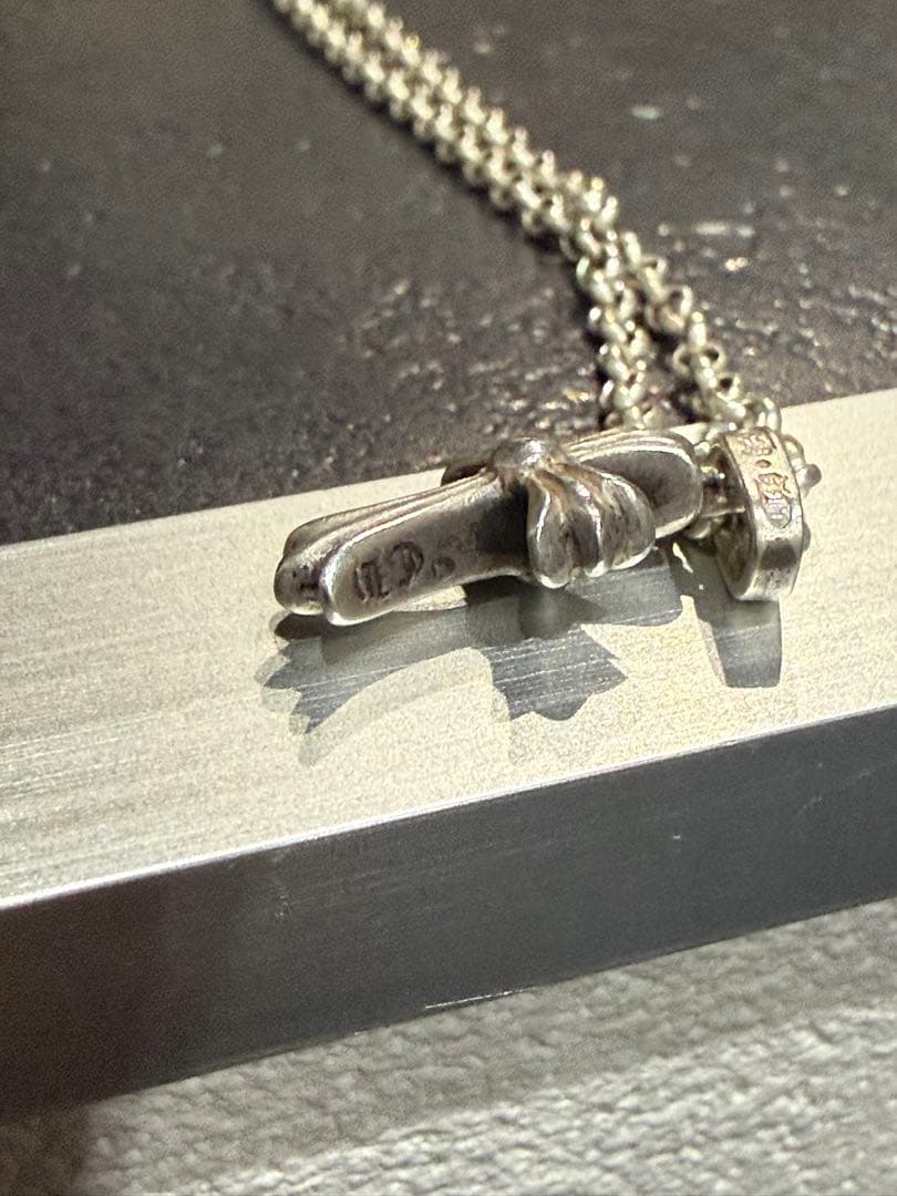 おいなり　CHROME HEARTS シルバー ネックレス　ヘビーファット