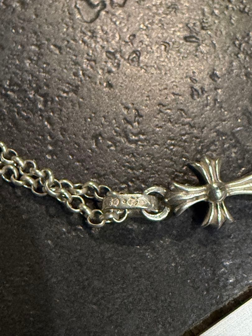 おいなり　CHROME HEARTS シルバー ネックレス　ヘビーファット