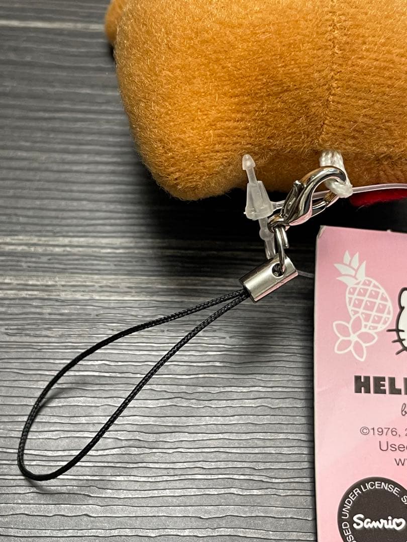 h*K様 激レア　ハローキティ 日焼け　ハワイ限定　ストラップ　サンリオ　201