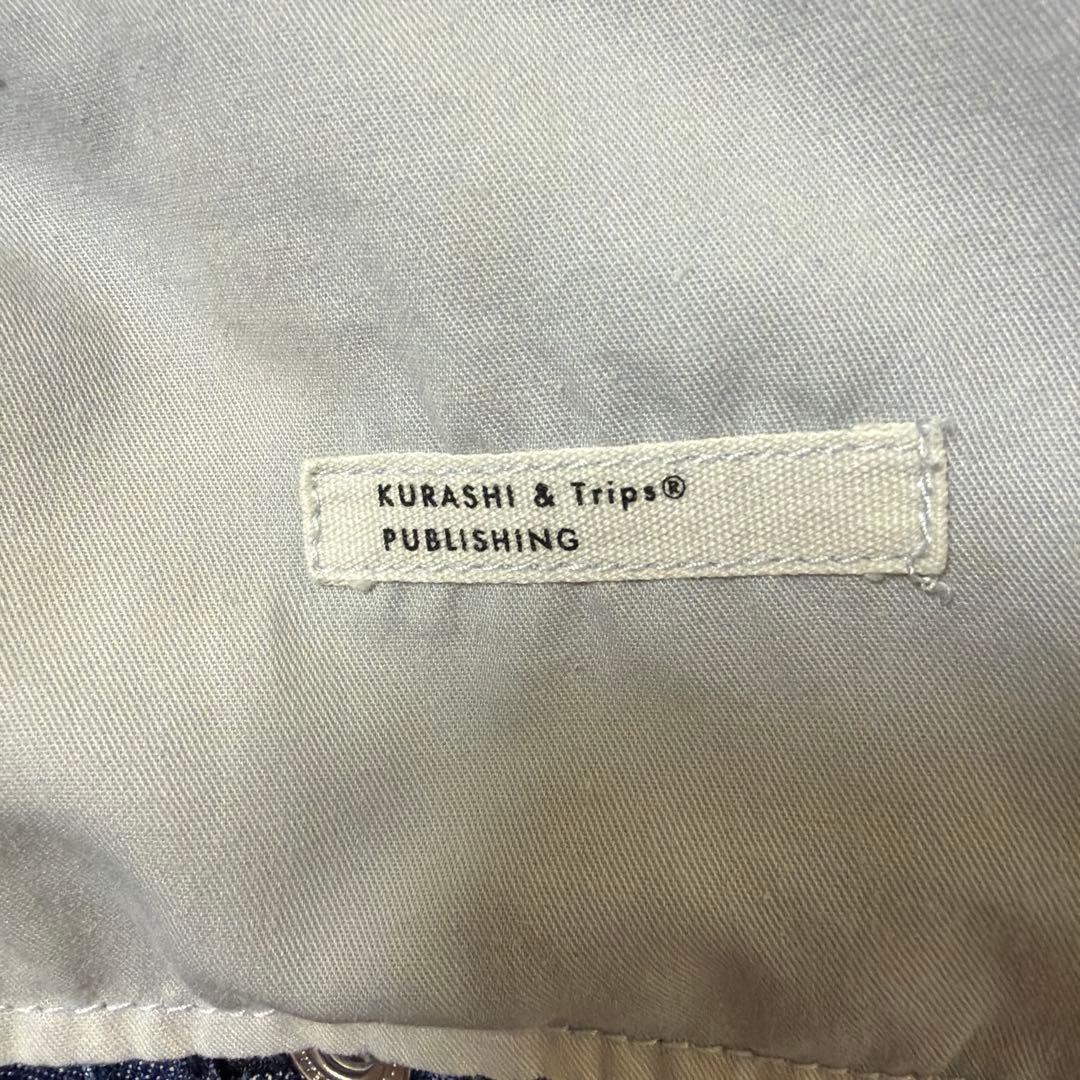 美品　北欧暮らしの道具店　すっきり見えインタックのワイドデニム　インディゴM