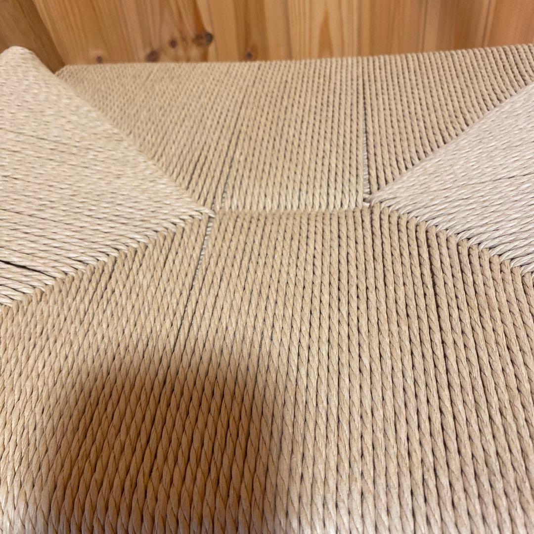 無印良品 オーク材ペーパーコードアームチェア