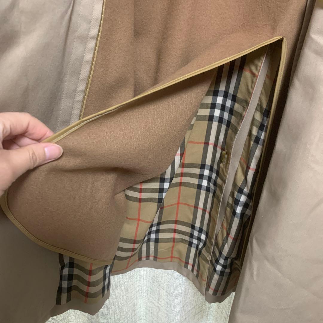 ［美品］Burberryバーバリー　トレンチコート 襟、ベルト、ライナー付き