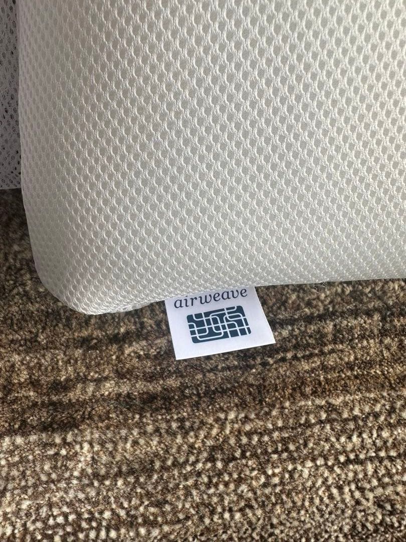 airweave ピロー　S-LINE ホワイト