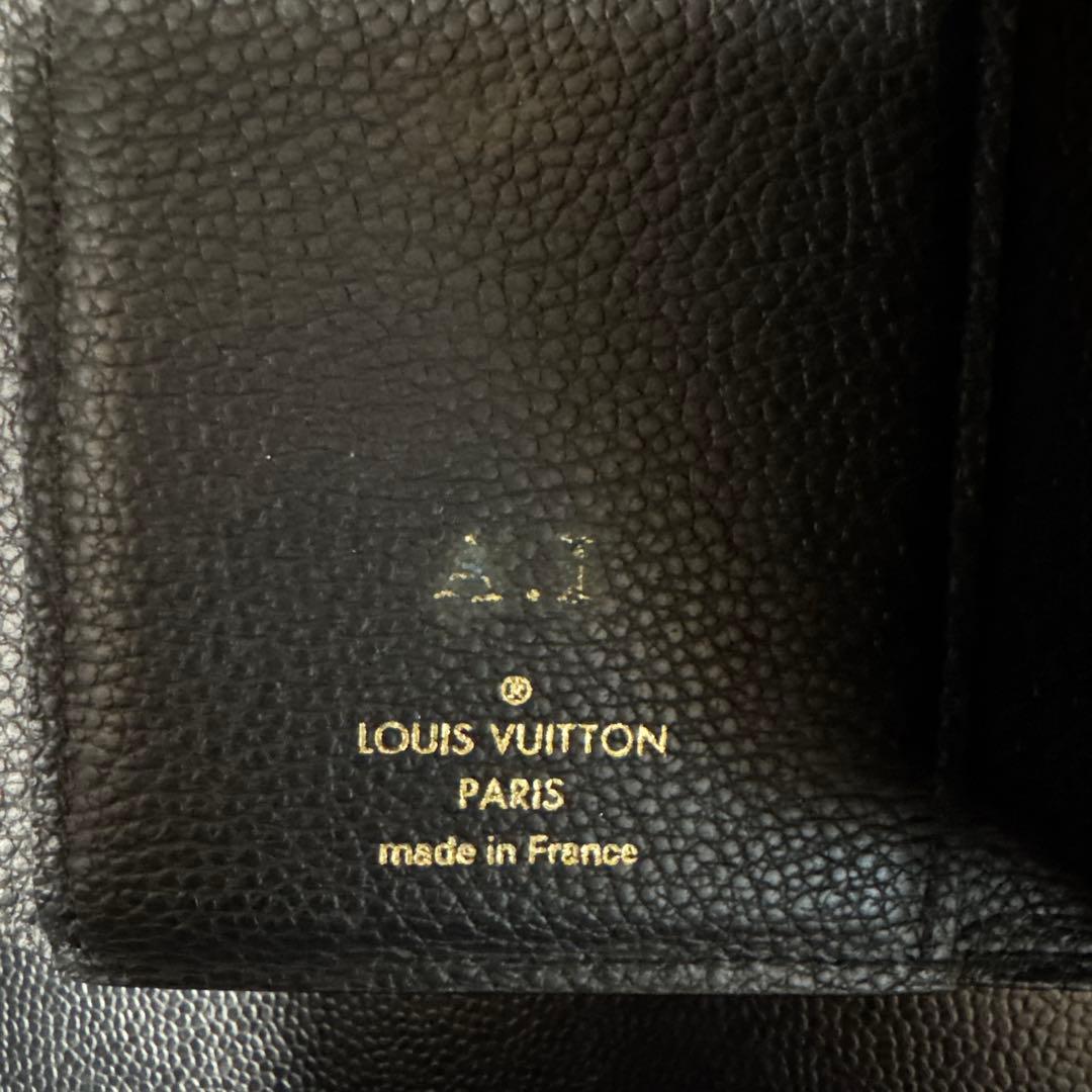 ルイ・ヴィトン　モノグラム・アンプラント ポルトフォイユ ヴィクトリーヌ