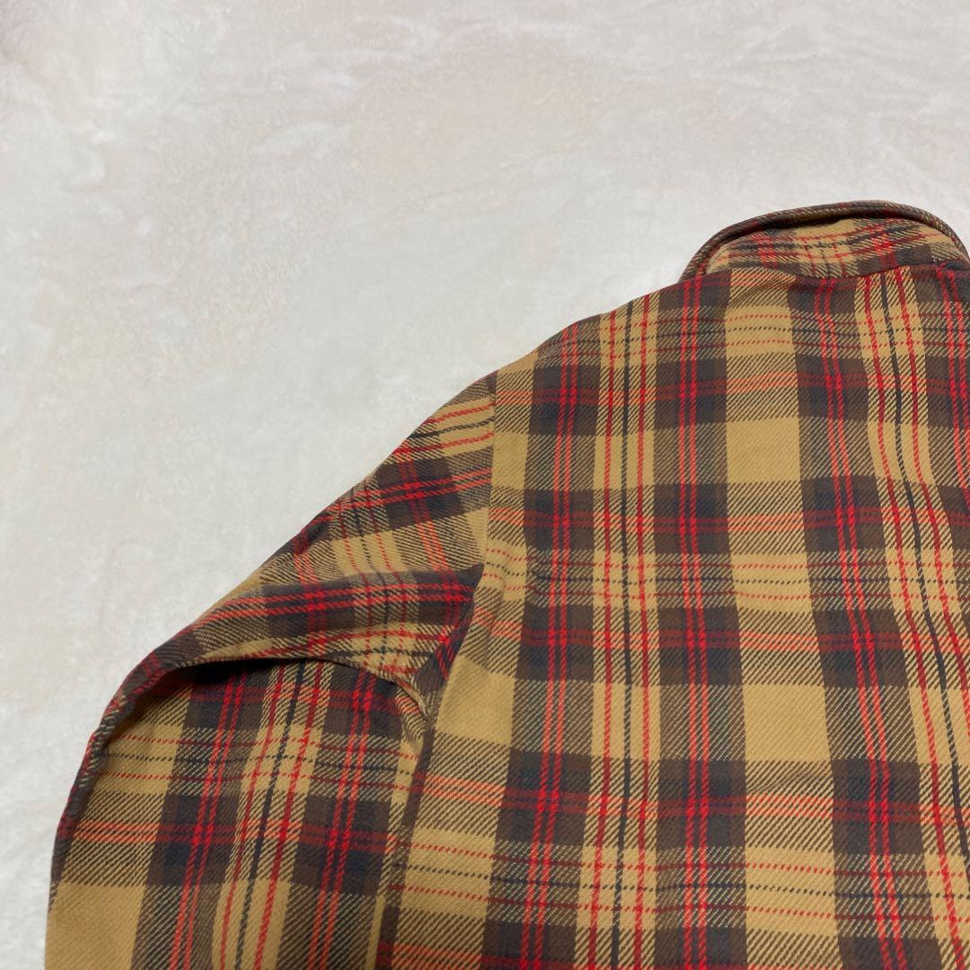 好配色　古着 70s BIG MAC ビッグマック チェックヘビーネルシャツ