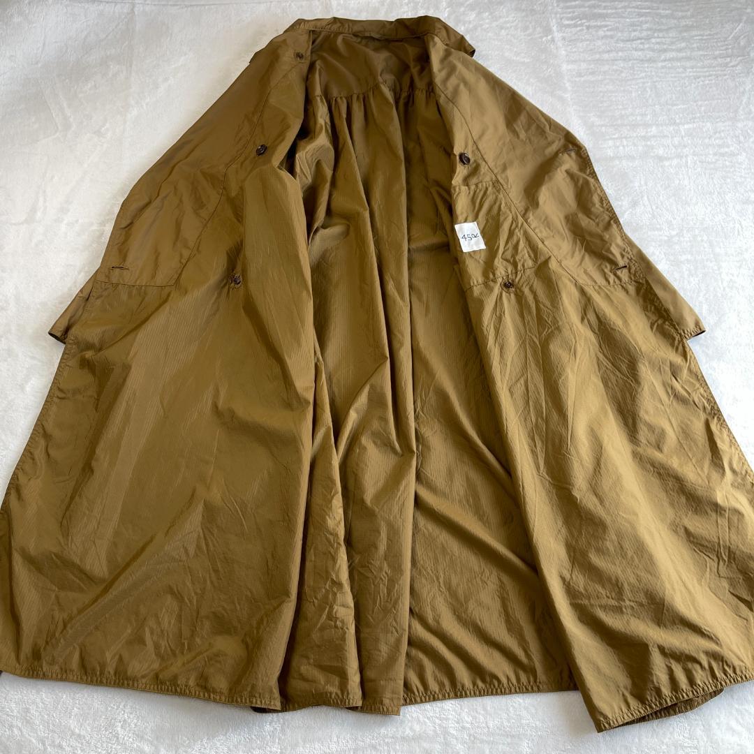 45R　ナイロントレンチコート　カーキ　ベージュ