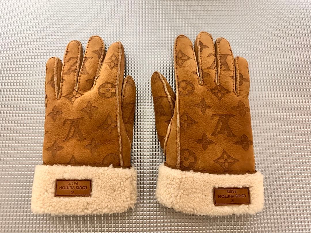 LOUIS VUITTON　2020AW ゴンモノグラムシアリンググローブ