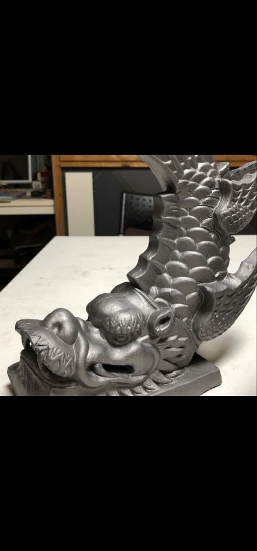 鬼瓦、シャチホコ、新品未使用