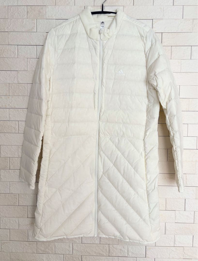 adidas golf ソリッド長袖ダウンワンピース