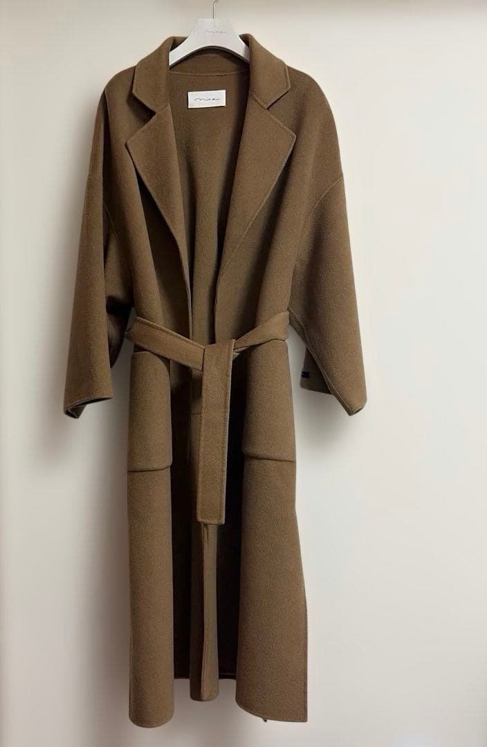 Na.e バックタックコート　キャメル