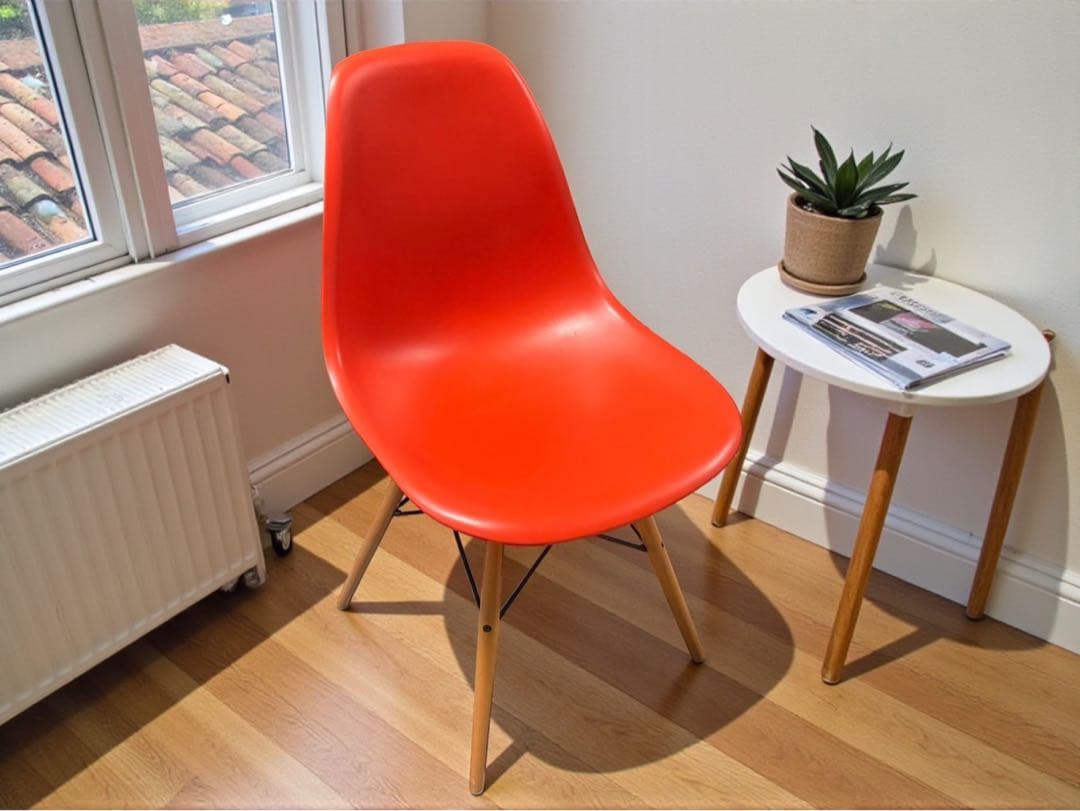 ◯【美品】Herman Miller ハーマンミラー イームズチェア オレンジ