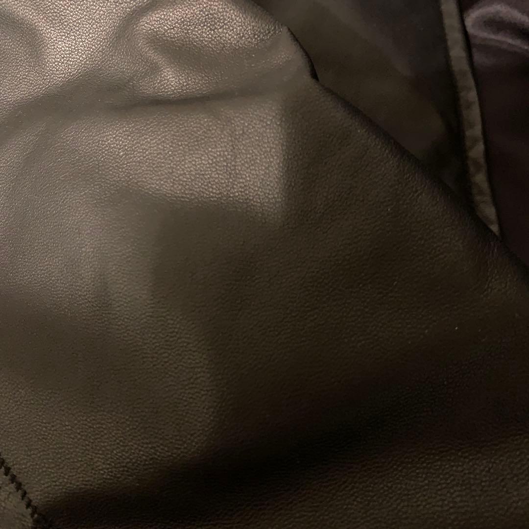 【美品】Traduireレザーダウン＊ミディ丈コート