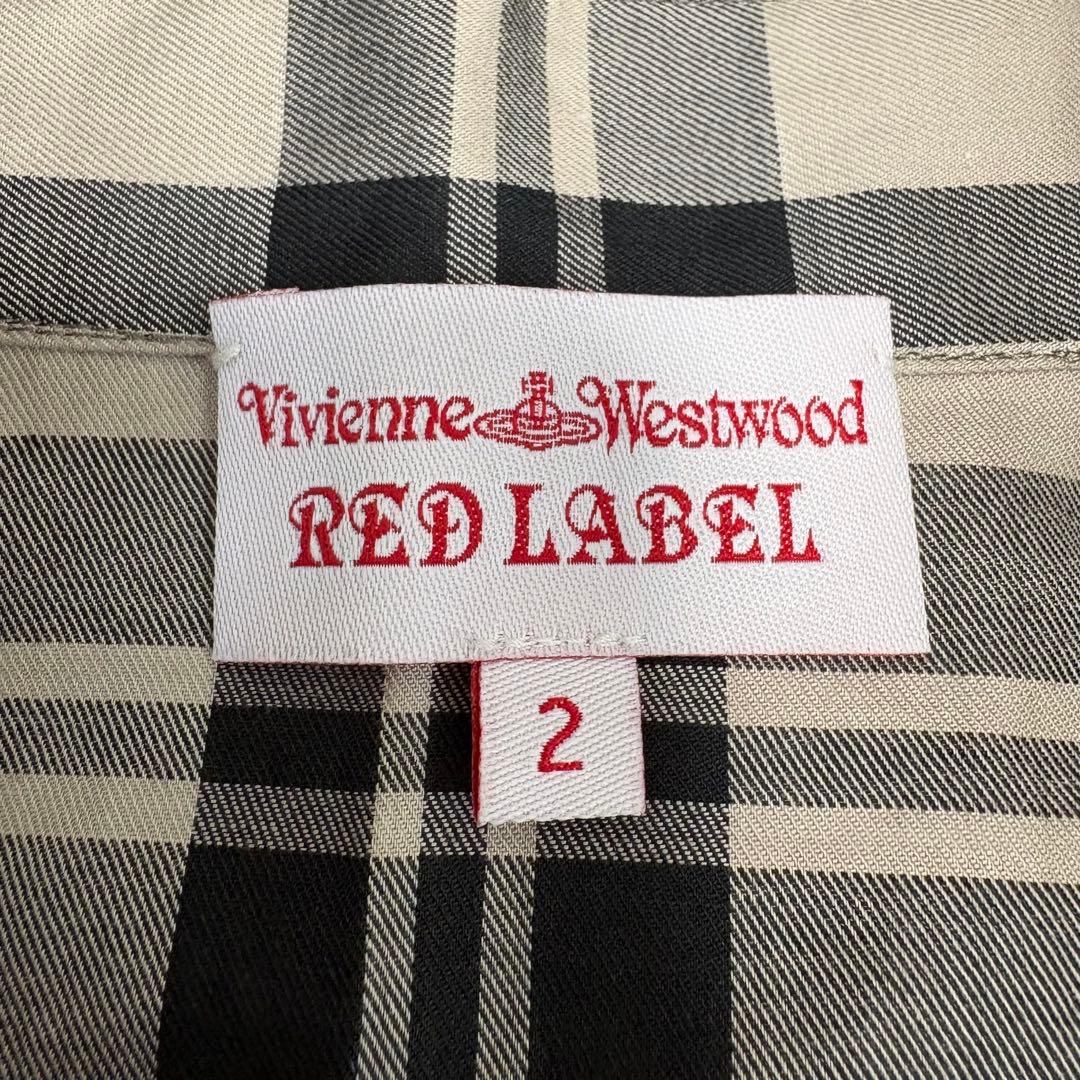 ヴィヴィアンウエストウッド レッドレーベル 半袖シャツ 変形 Mサイズ