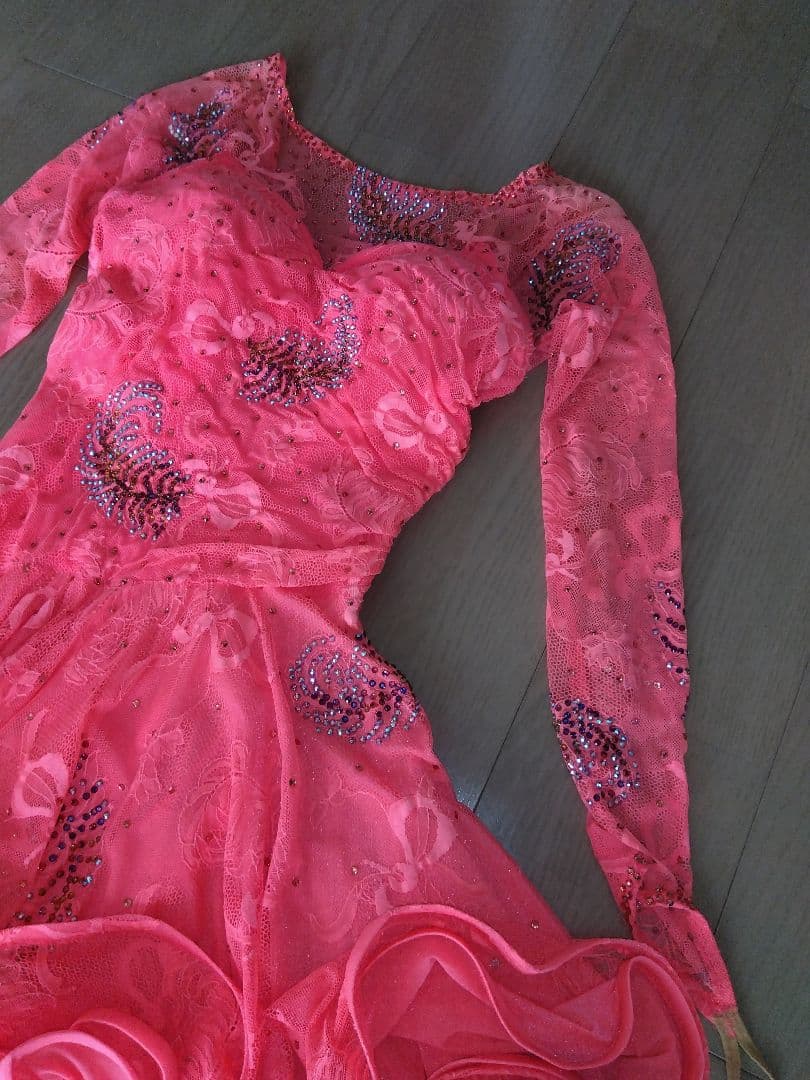 ラ*ラ様 社交ダンス　チャコットドレス