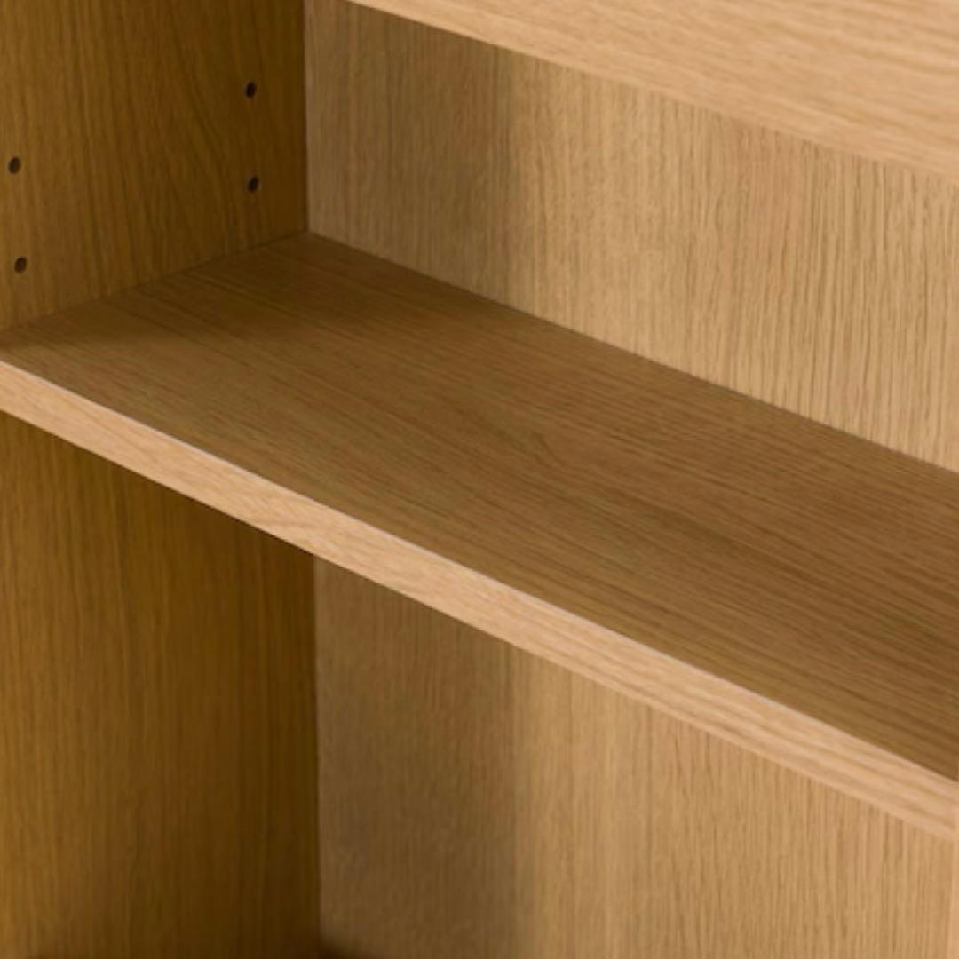 【新品】ニトリ サイドテーブル オーク材 ドリンクホルダー コンセント付き