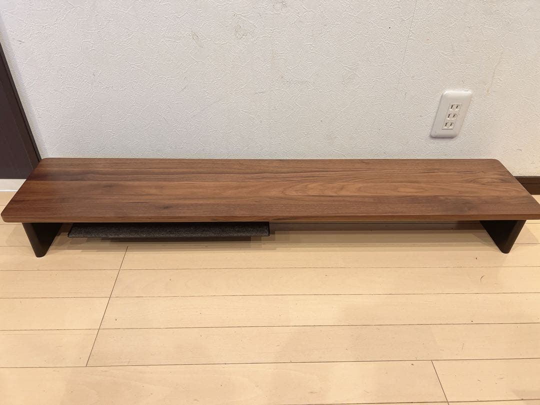 【新品】WORLD GADGETS アメリカンウォールナットデスクシェルフ