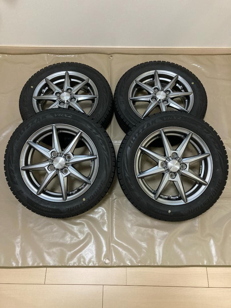 【送料込み】ブリヂストン スタッドレス BLIZZAK VRX2 14インチ