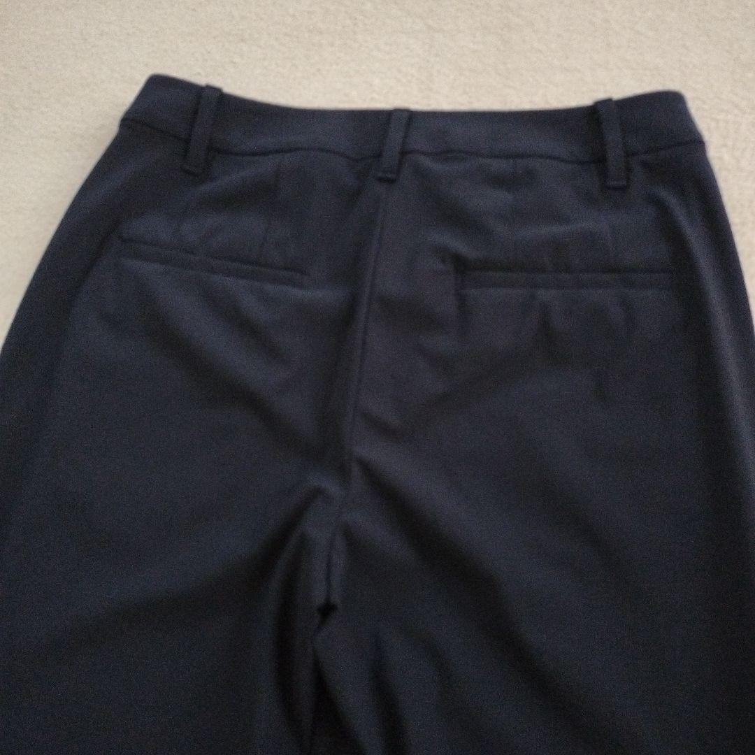 プラステノーカラージャケットパンツセットアッネイビーMサイズセレモニービジネス