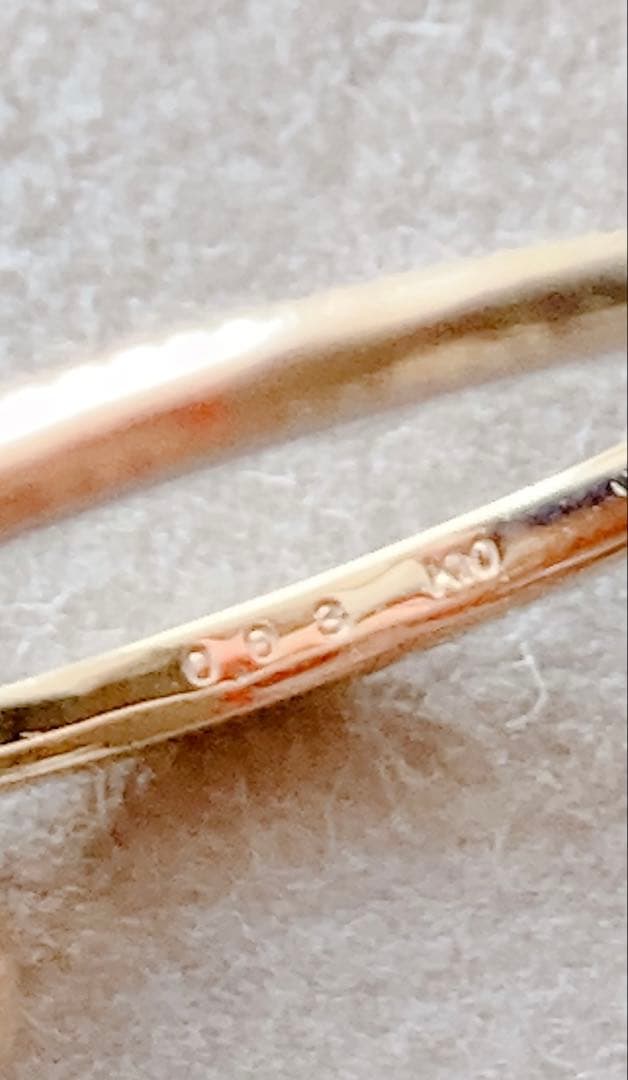 ageteアガット 9号 7粒 0.03 ダイヤモンド K10 ゴールド リング