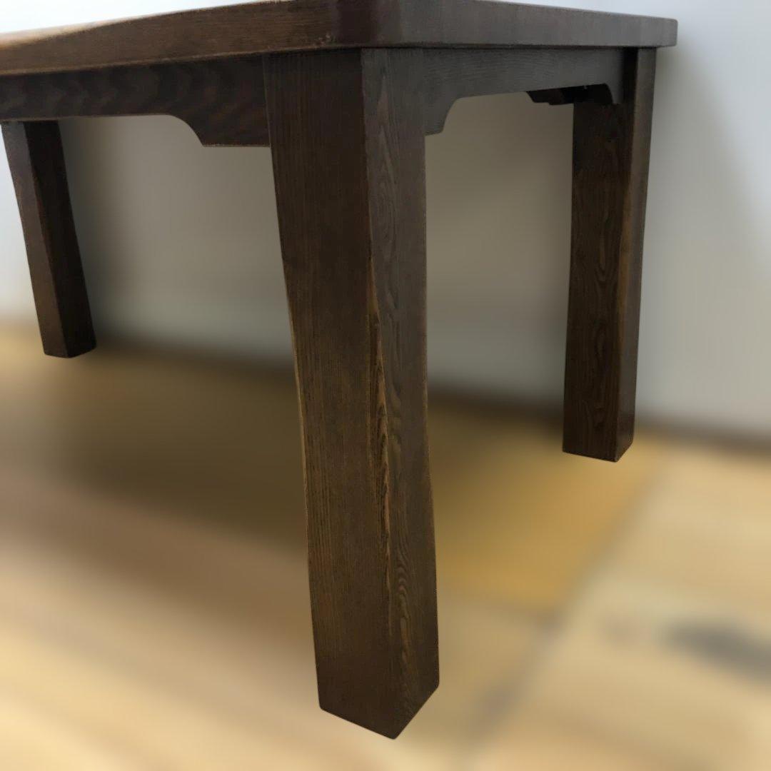 【送料無料】無垢材 大型テーブル 昭和期 ダイニング 古家具 251215