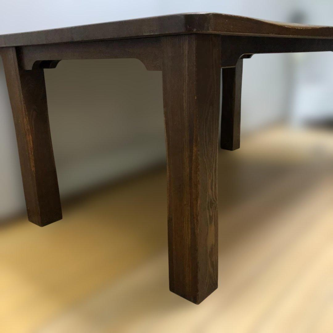 【送料無料】無垢材 大型テーブル 昭和期 ダイニング 古家具 251215