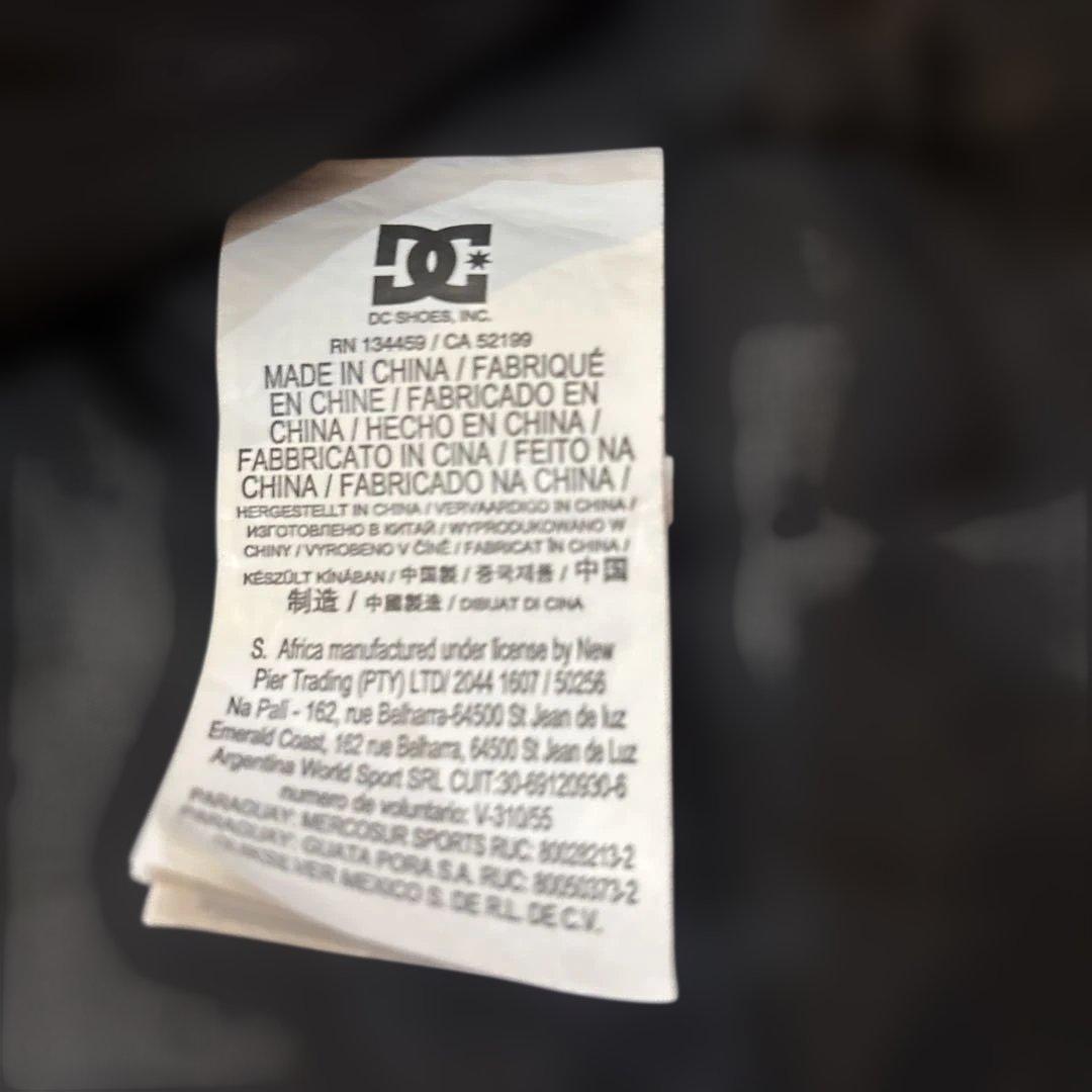 DC クイックシルバー　スノーボードウェア Mサイズ ブラック/ブラウン