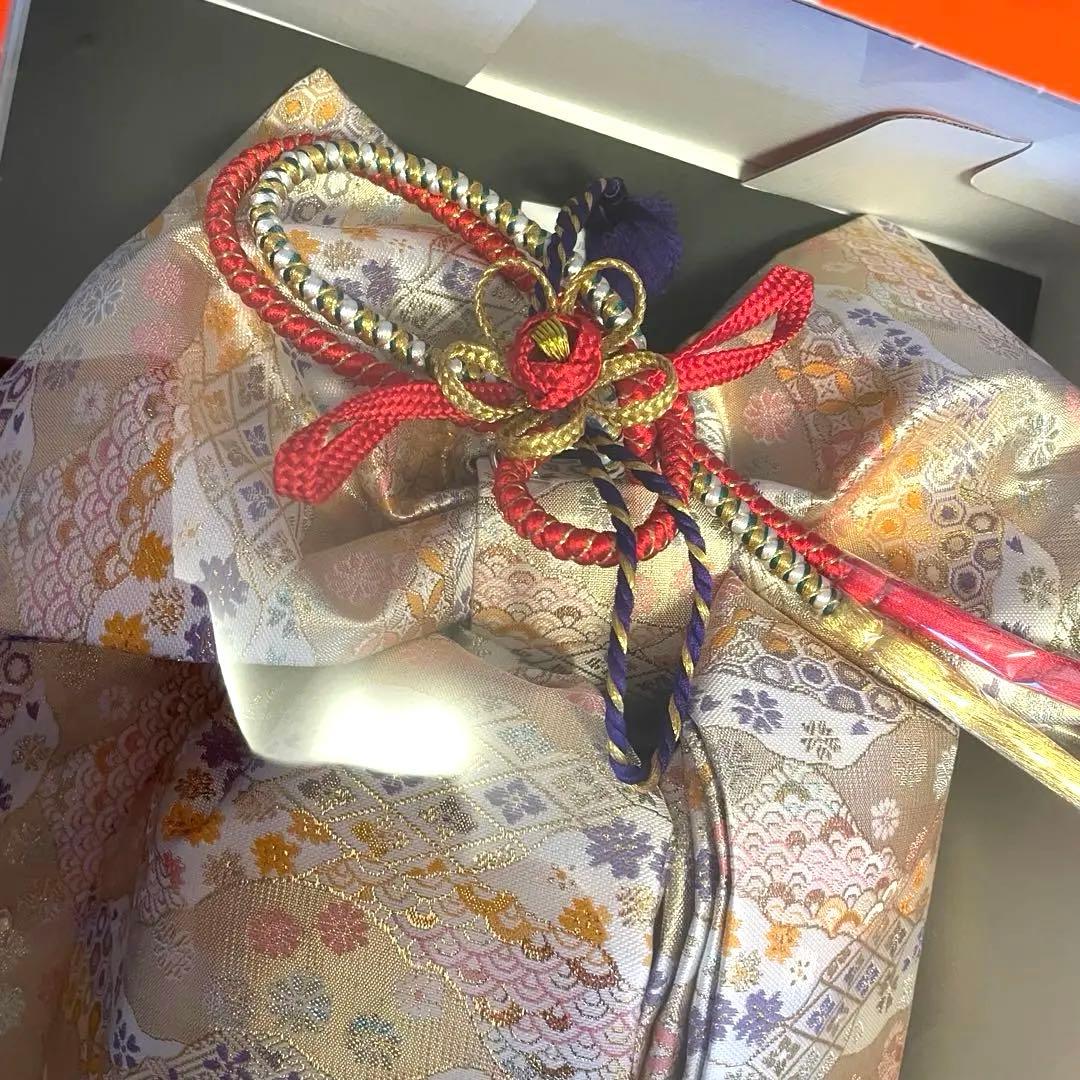 七五三 着物セット 16点 青色花柄 753 新品未使用