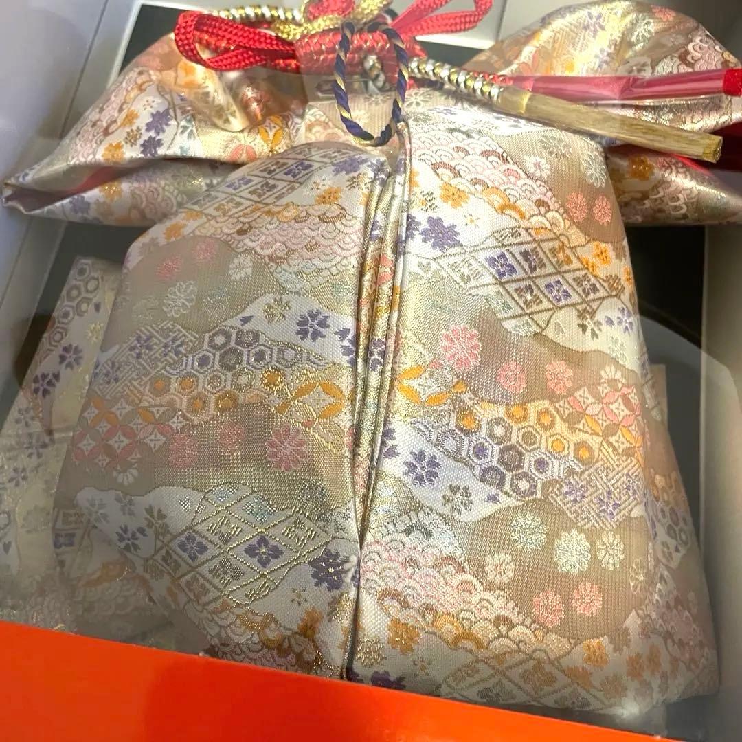 七五三 着物セット 16点 青色花柄 753 新品未使用