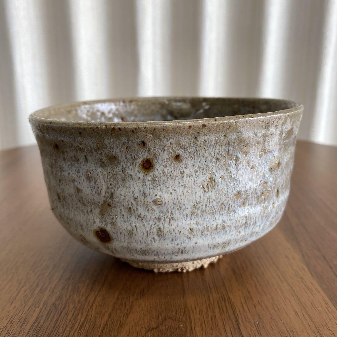 斑唐津　茶盌　(御茶盌窯) 無形文化財　No80