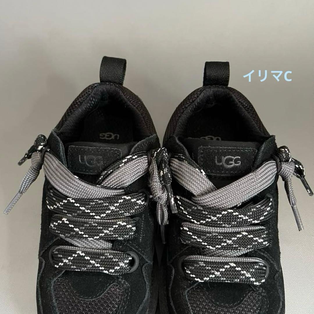 UGG 22cm ロー ローメル 黒　Lo Lowmel 箱付き　訳あり