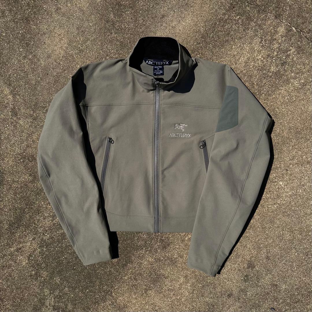 激レア 00s ARC'TERYX 襟ロゴ 紺タグ gamma ショート丈 短丈