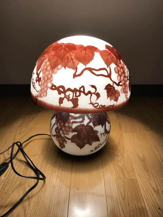 アンティーク 調ランプ　（インテリア　コレクション　美術品　骨董）