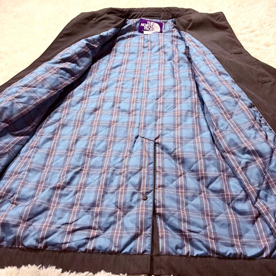 THE NORTH FACE BEAMS BOY 別注 ロングコート グレー