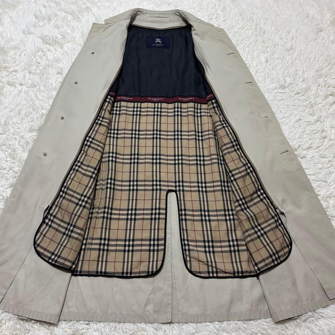 BURBERRY LONDON ライナー付 ノバチェック ステンカラーコート