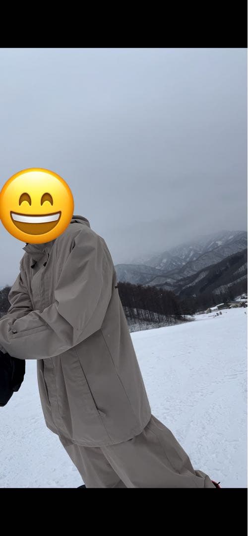 Mahf スノーボード XXL ベージュ 上下セット