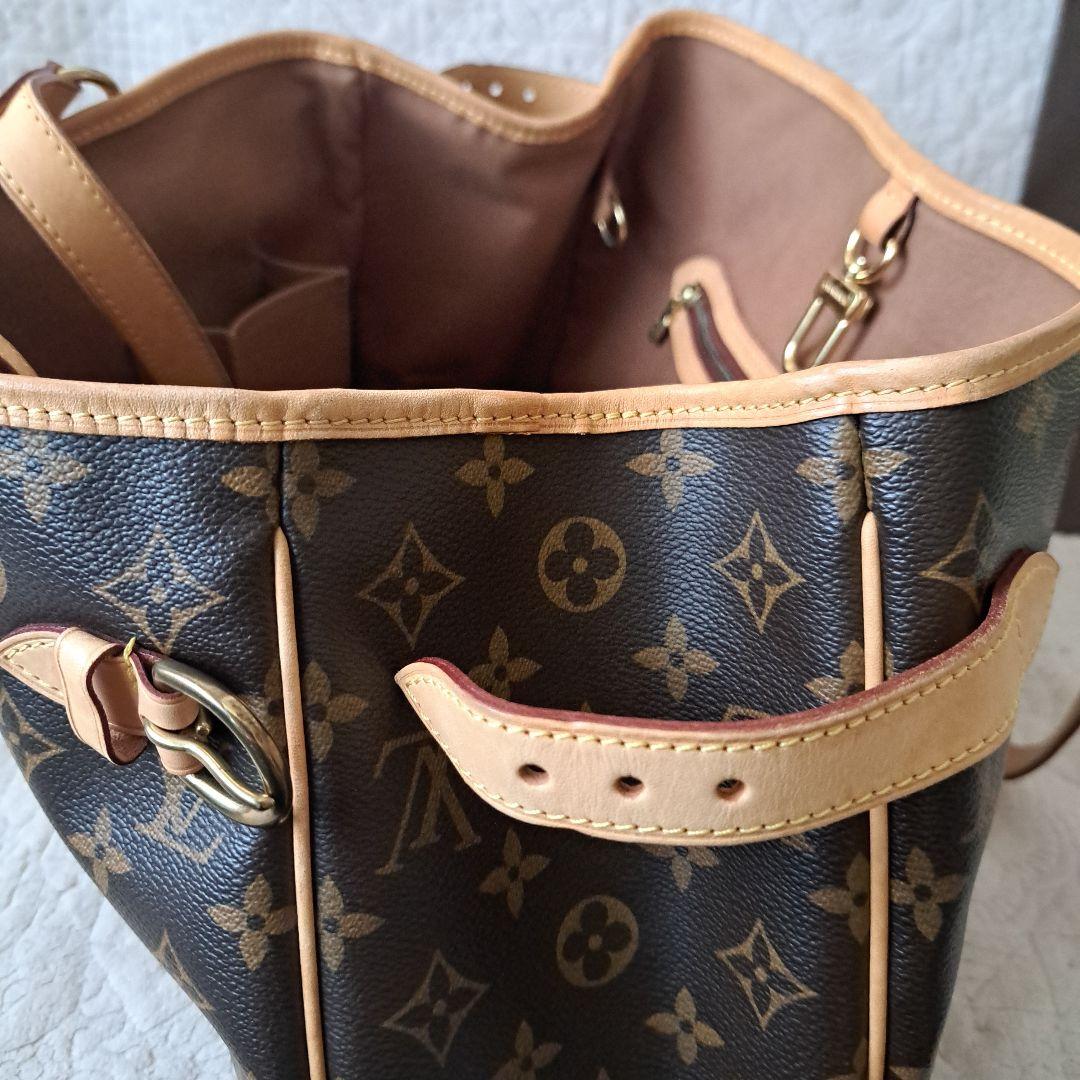 【ルイヴィトン★ モノグラム】トートバッグ バティニョール オリゾンタル 袋付き