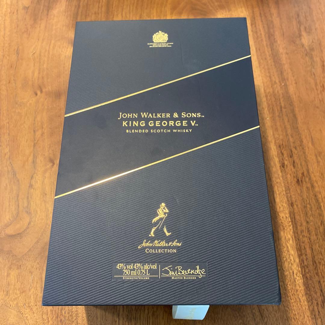 正規品　ジョン・ウォーカー＆サンズ キングジョージ5世　750ml