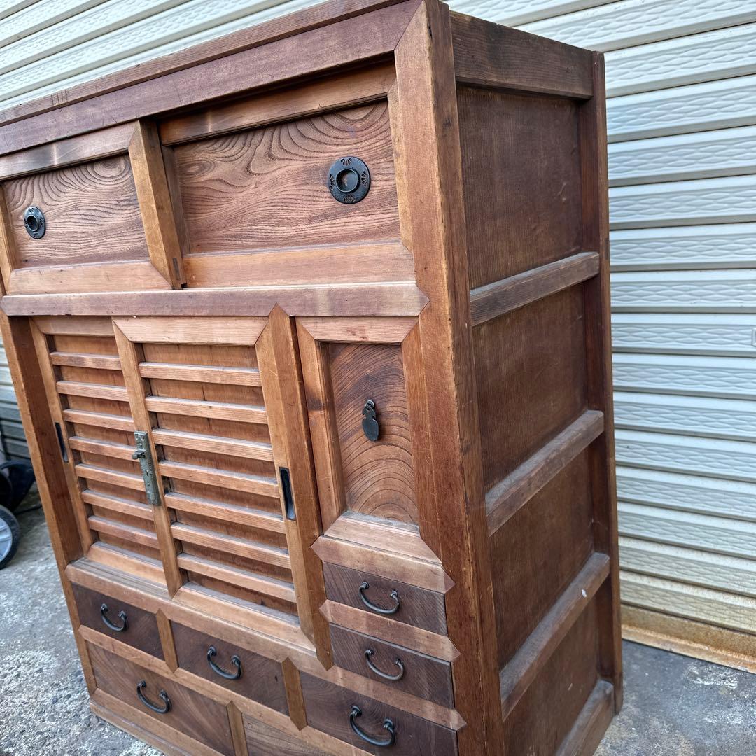 ヴィンテージ　和ダンス　収納に！食器棚に！