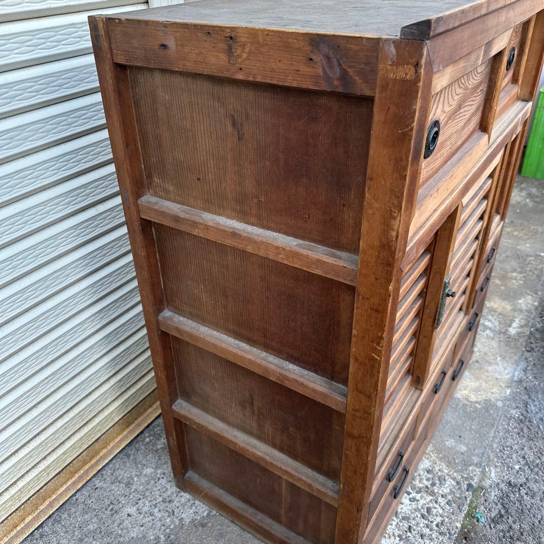 ヴィンテージ　和ダンス　収納に！食器棚に！