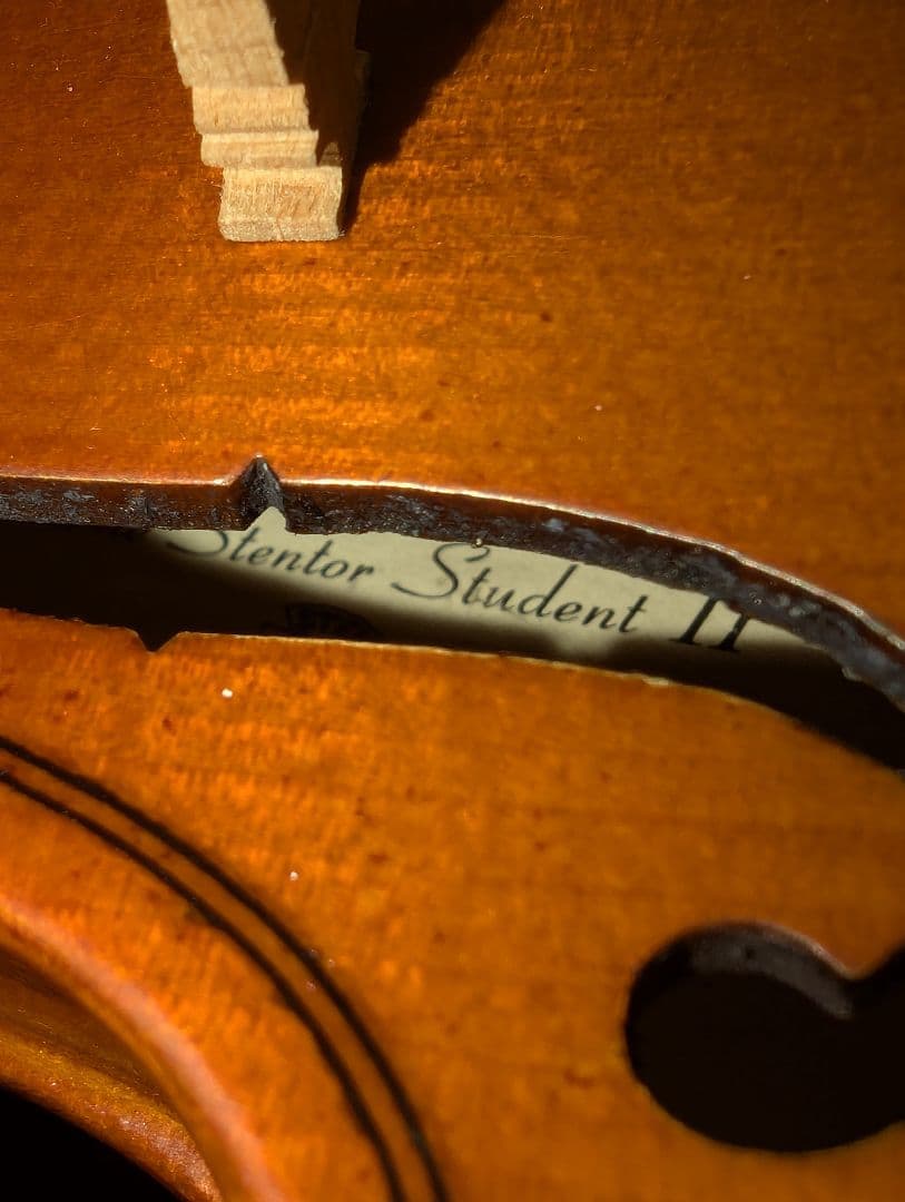 ステンター　STENTOR student II 1/16 バイオリン 子供用