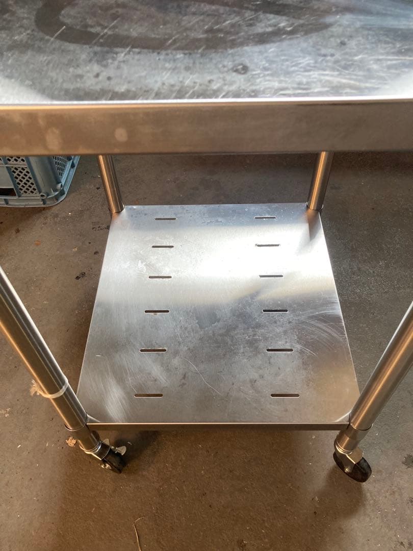 Maruzen ステンレス作業台 B キャスター付き