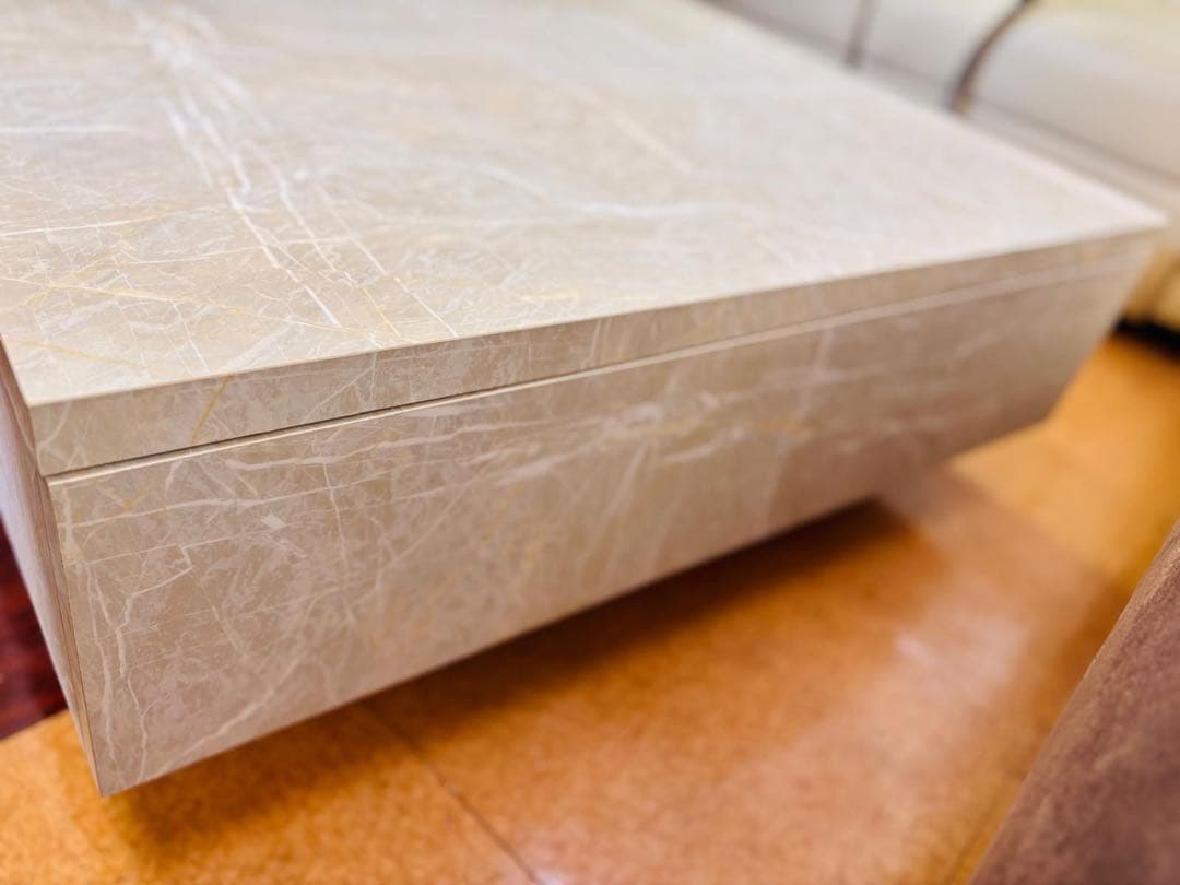 LOWYAオリジナルデザイン 大理石柄モダンセンターテーブル