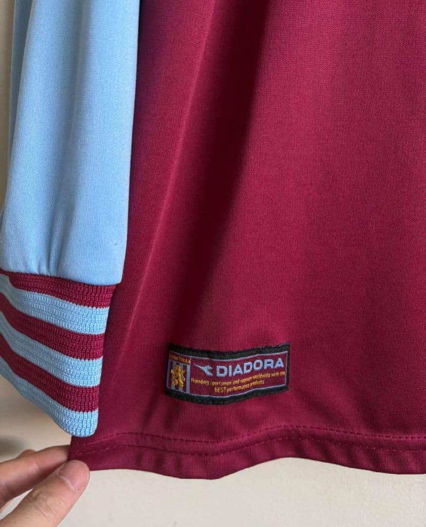 ウェア Aston Villa 02/03 DIADORA Long sleeve