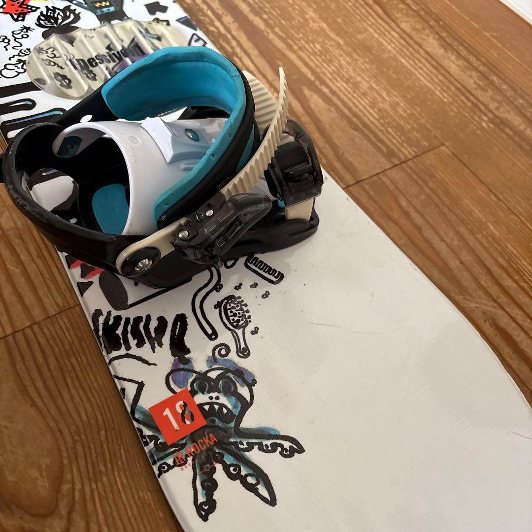 スノーボード　ビンディング 付き　キッズ　118cm