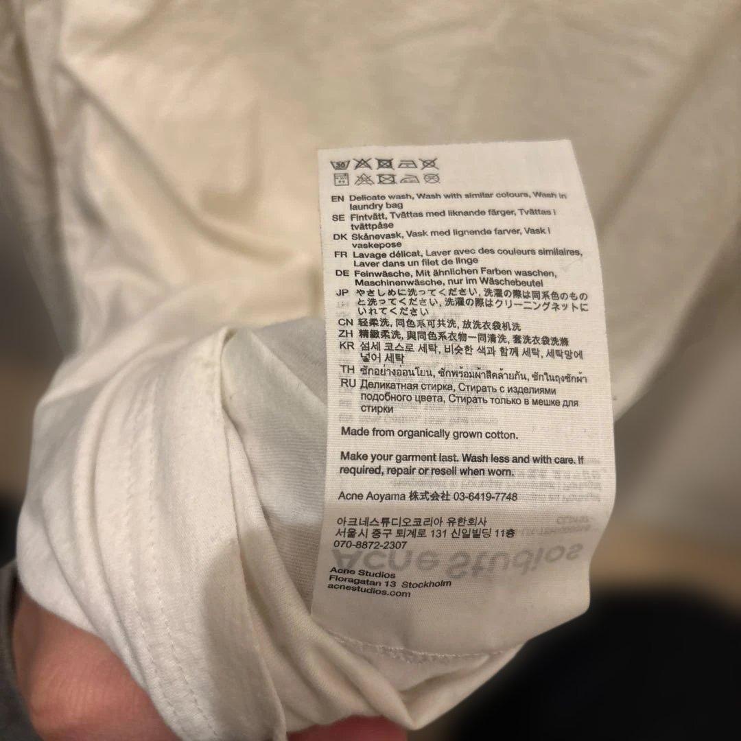 Acne Studios アクネストゥディオズ カットソー ロンT 長袖 XS