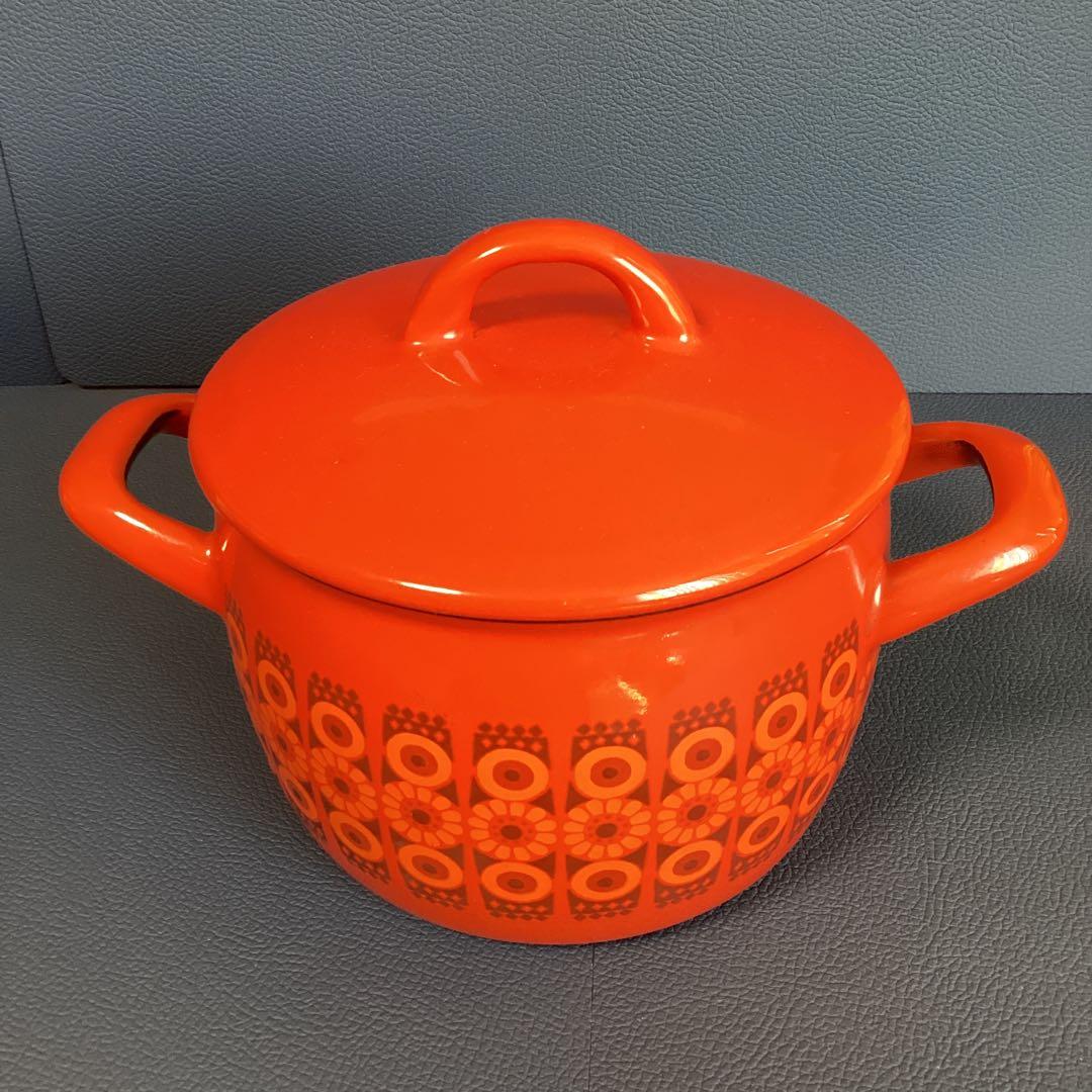 ヴィンテージ　アラビア　Finnnel　ホーロー両手