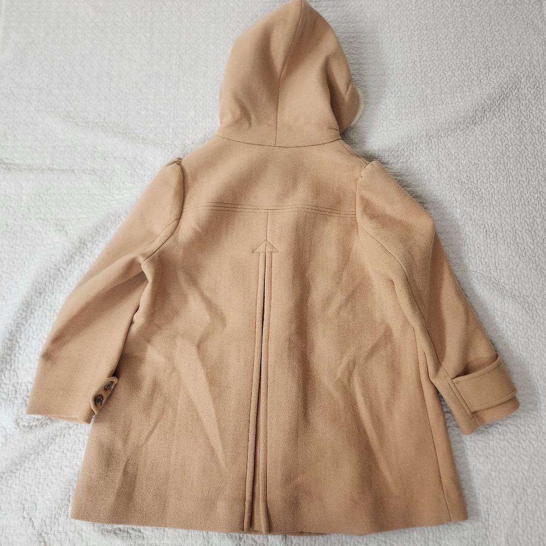 5L★未使用タグ付き★フランシュリッペ　ダッフルコート ロングコート　ファー