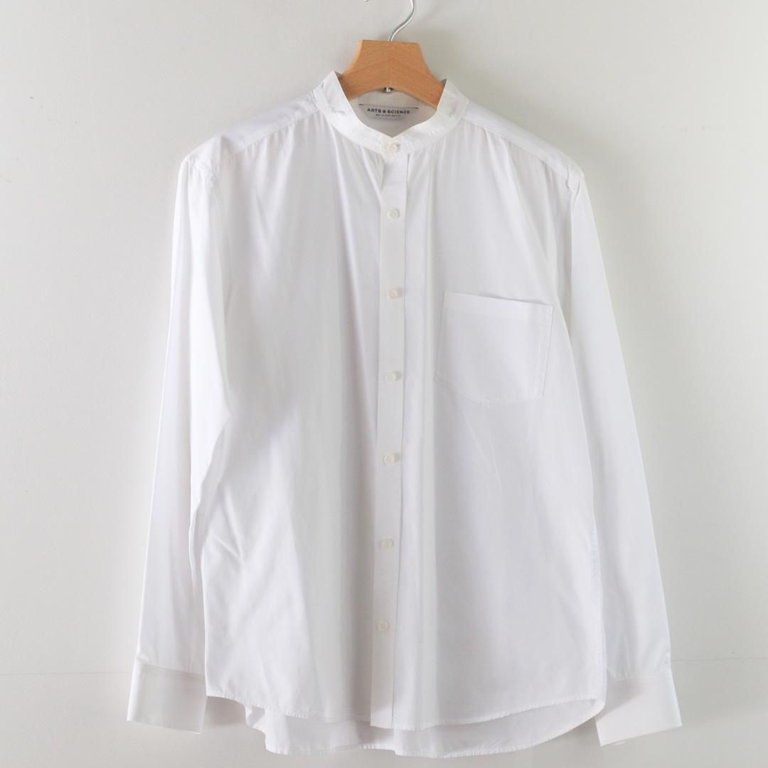 トップス ARTS&SCIENCE No Collar Standard Shirt