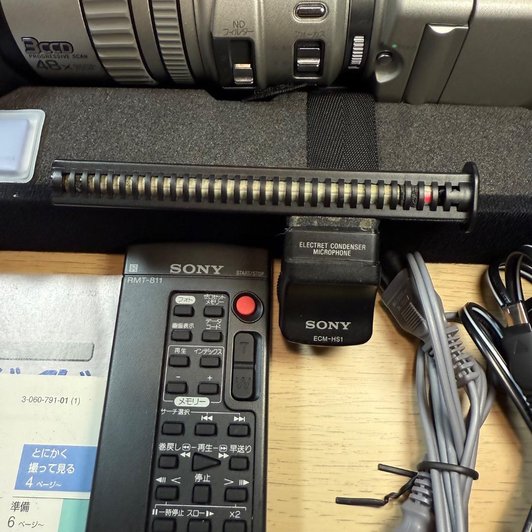 ソニー DCR-VX2000 ビデオカメラ【美品】